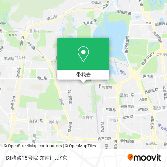 闵航路15号院-东南门地图