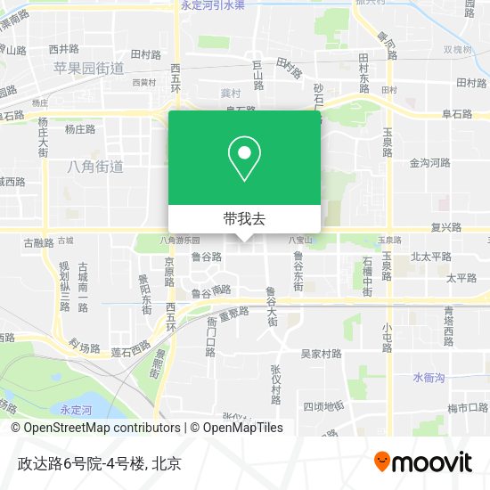 政达路6号院-4号楼地图