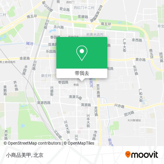 小商品美甲地图