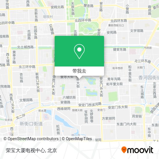 荣宝大厦电视中心地图
