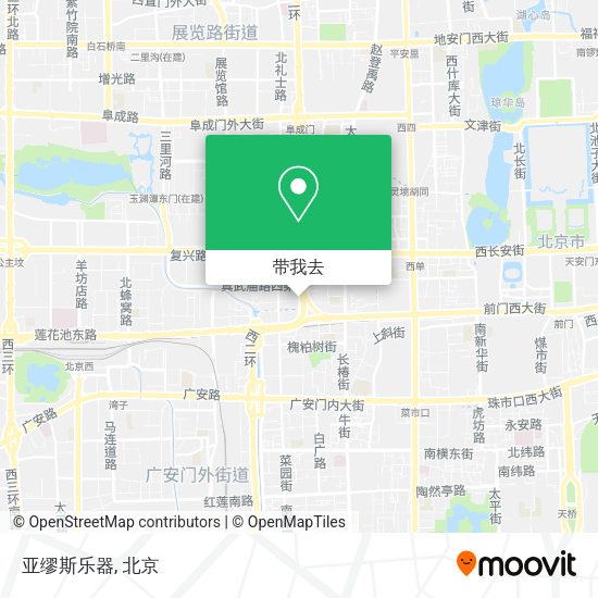 亚缪斯乐器地图
