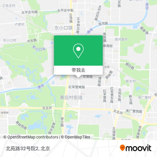 北苑路32号院2地图