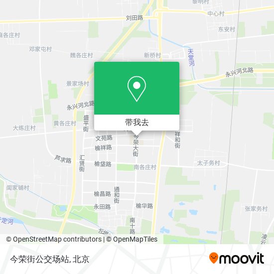 今荣街公交场站地图