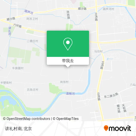 讲礼村南地图