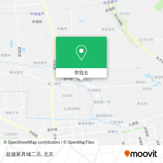 超越家具城二店地图
