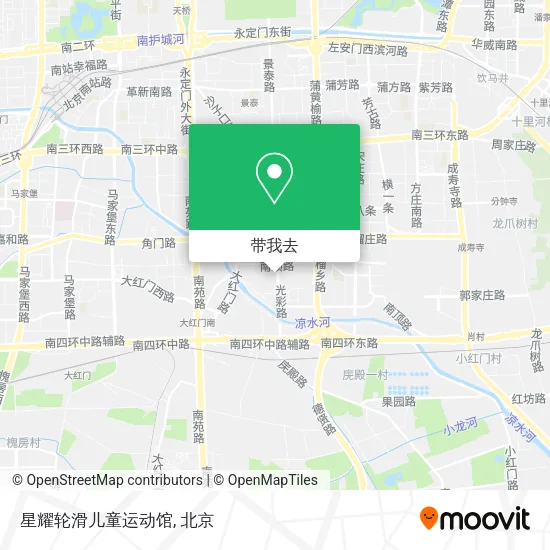 星耀轮滑儿童运动馆地图