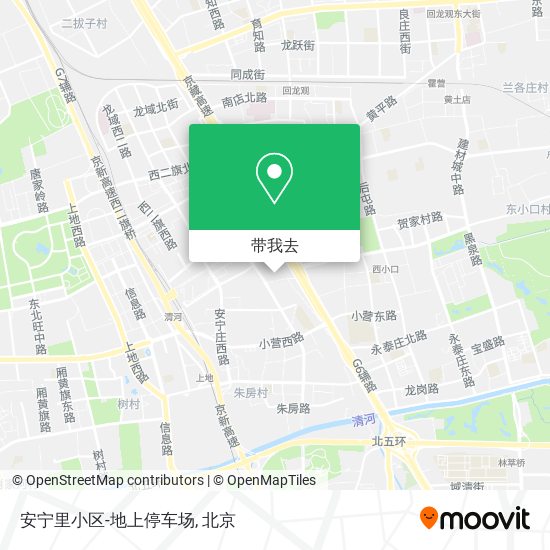安宁里小区-地上停车场地图