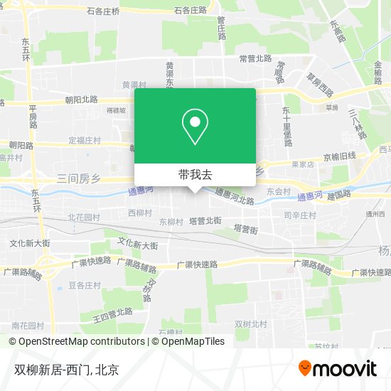 双柳新居-西门地图