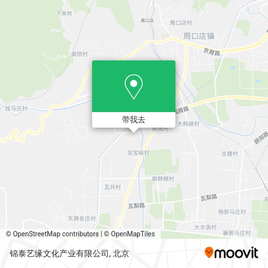 锦泰艺缘文化产业有限公司地图