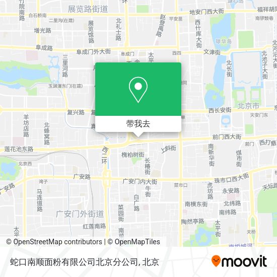 蛇口南顺面粉有限公司北京分公司地图
