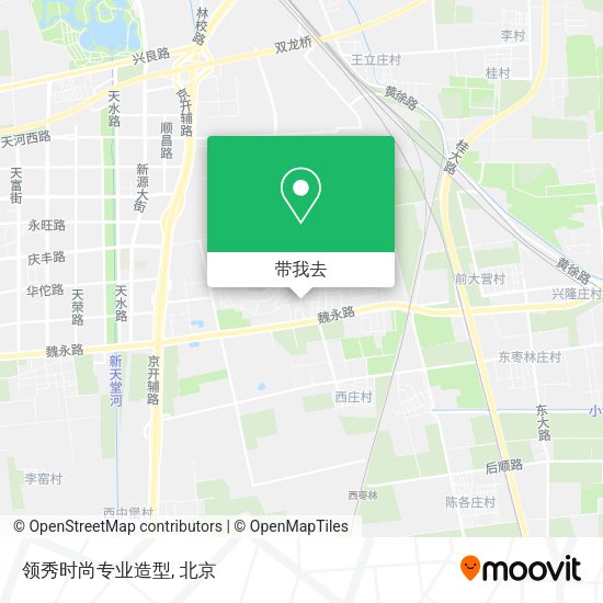 领秀时尚专业造型地图