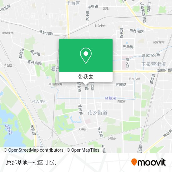总部基地十七区地图