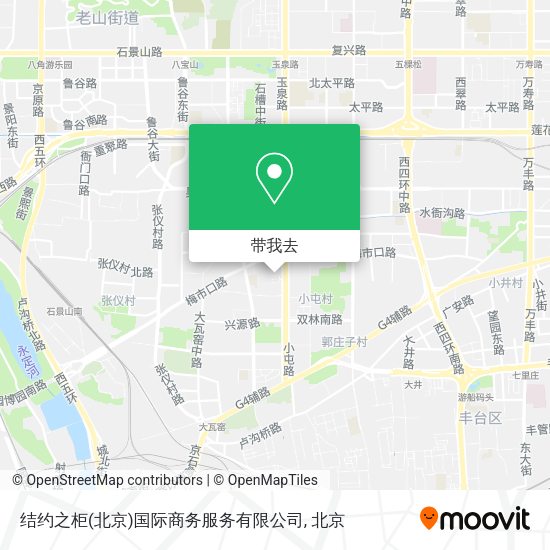 结约之柜(北京)国际商务服务有限公司地图