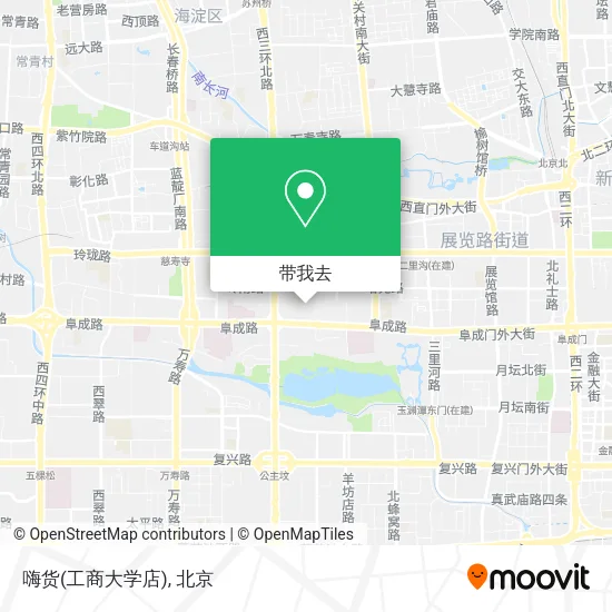 嗨货(工商大学店)地图