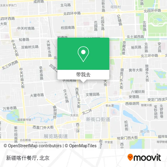 新疆喀什餐厅地图