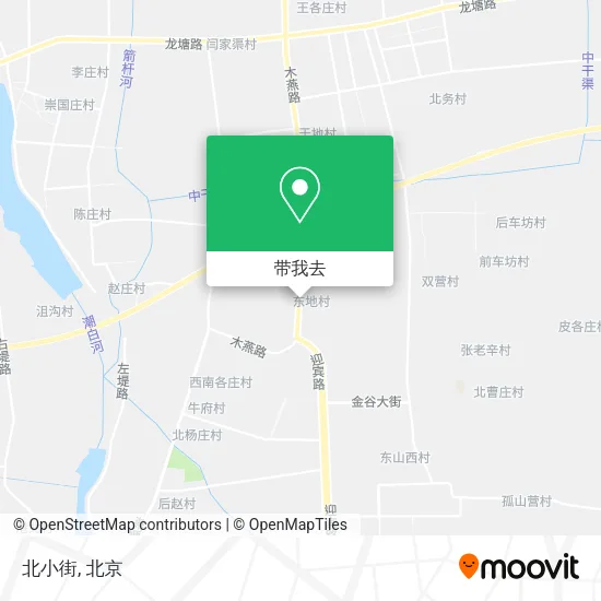 北小街地图