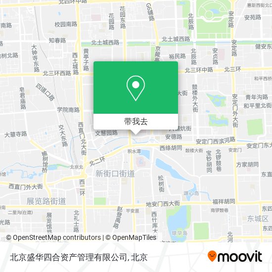 北京盛华四合资产管理有限公司地图