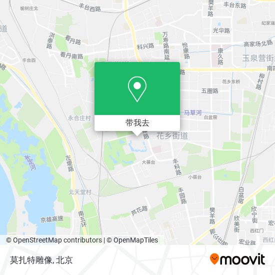 莫扎特雕像地图