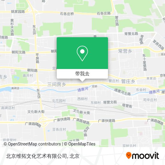 北京维拓文化艺术有限公司地图