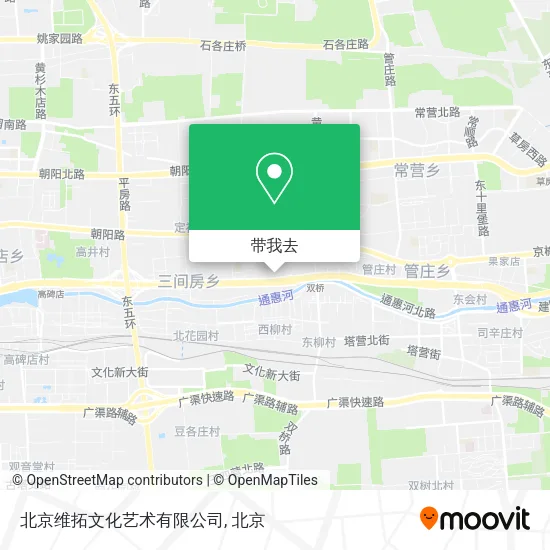 北京维拓文化艺术有限公司地图