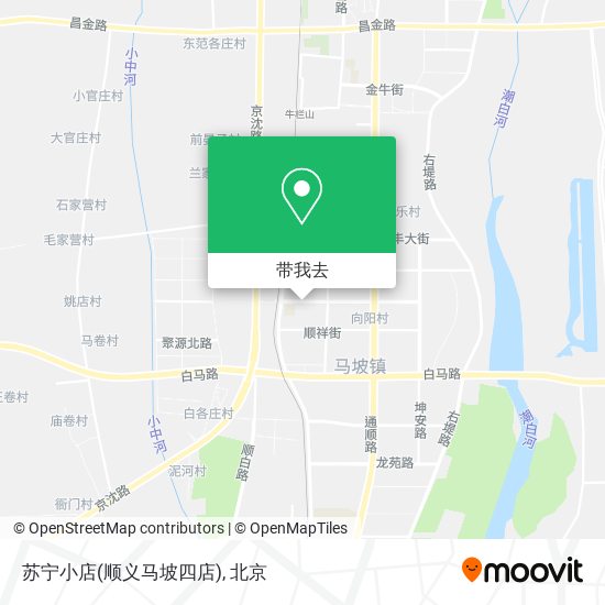 苏宁小店(顺义马坡四店)地图