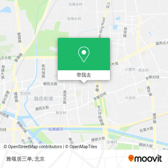 雅颂居三单地图