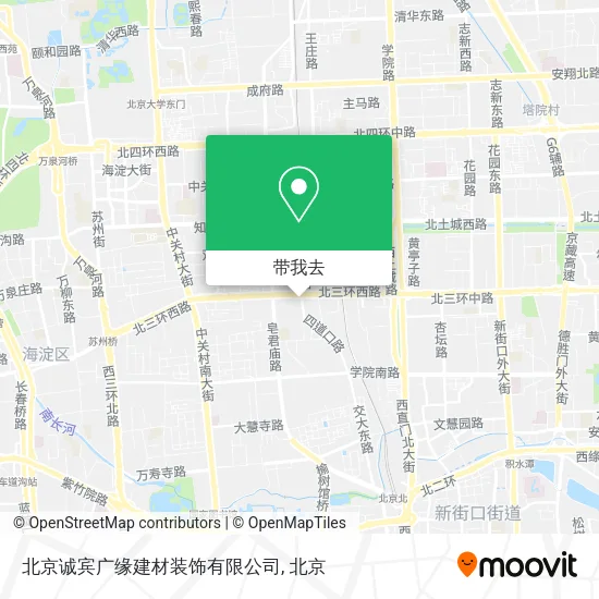 北京诚宾广缘建材装饰有限公司地图