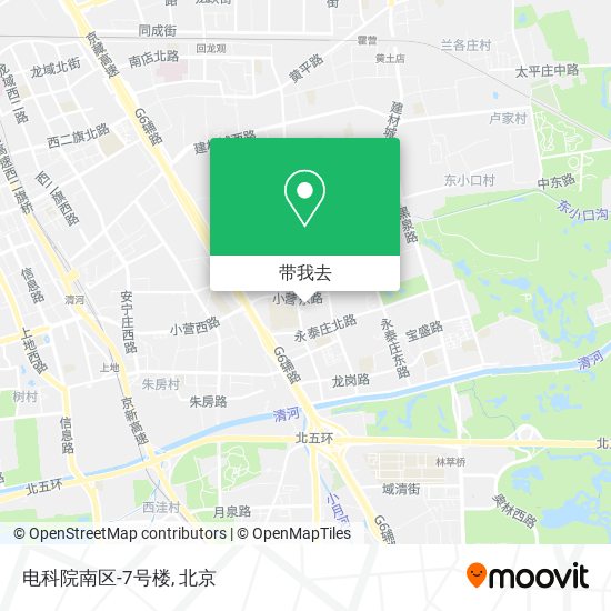 电科院南区-7号楼地图