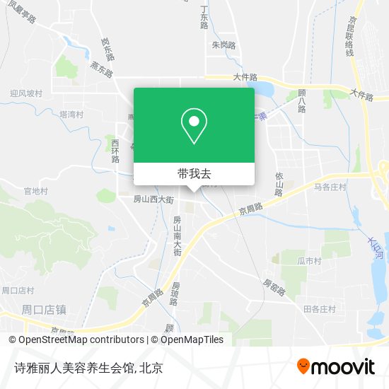 诗雅丽人美容养生会馆地图