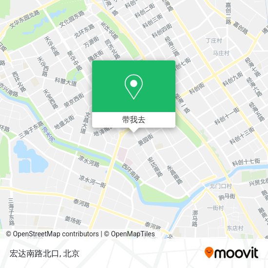 宏达南路北口地图