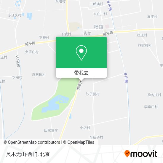 尺木无山-西门地图