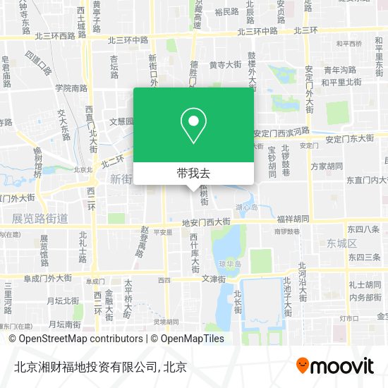北京湘财福地投资有限公司地图