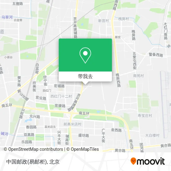 中国邮政(易邮柜)地图