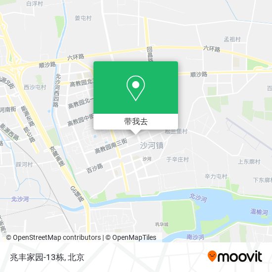 兆丰家园-13栋地图