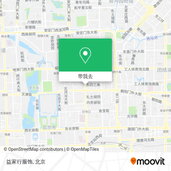 益家行服饰地图