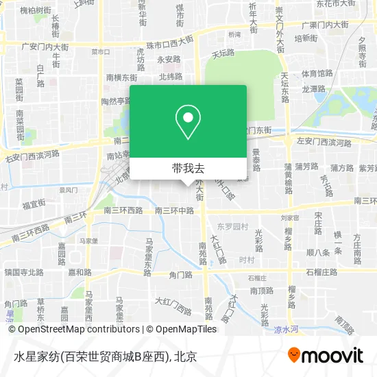 水星家纺(百荣世贸商城B座西)地图