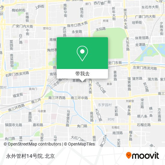 永外管村14号院地图