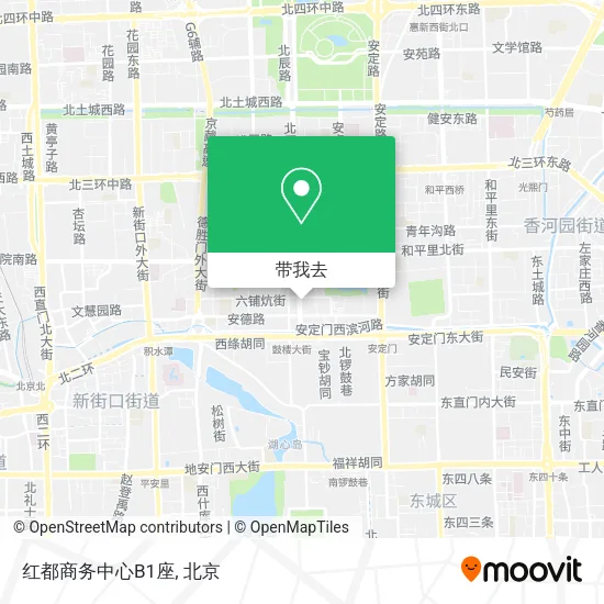 红都商务中心B1座地图
