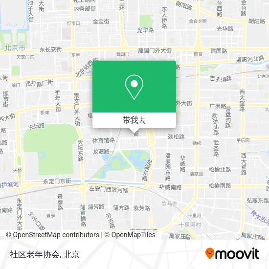 社区老年协会地图