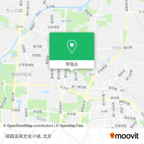 禧园温泉文化小镇地图