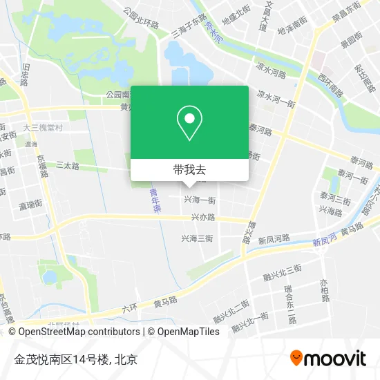 金茂悦南区14号楼地图
