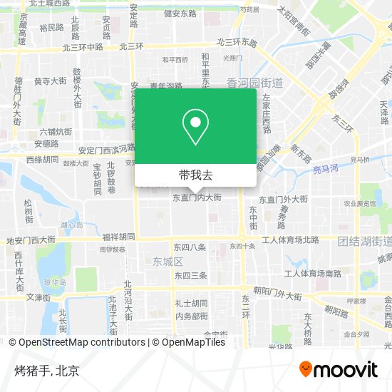 烤猪手地图
