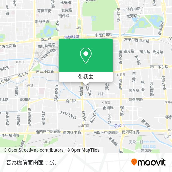 晋秦瞻前而肉面地图