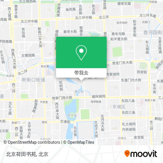 北京荷田书苑地图