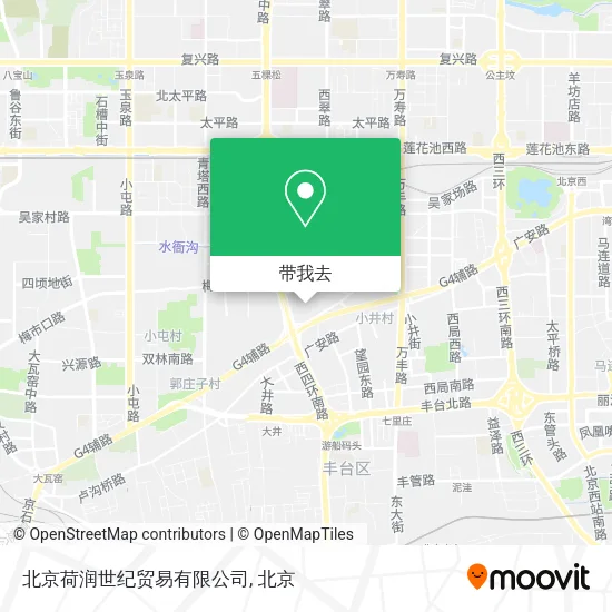 北京荷润世纪贸易有限公司地图