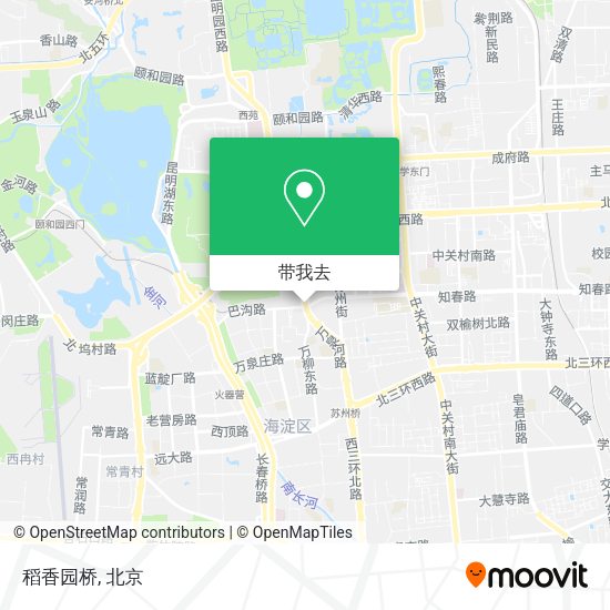 稻香园桥地图