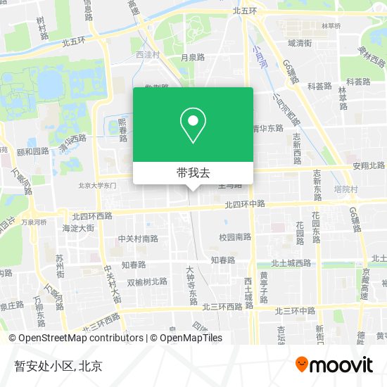 暂安处小区地图