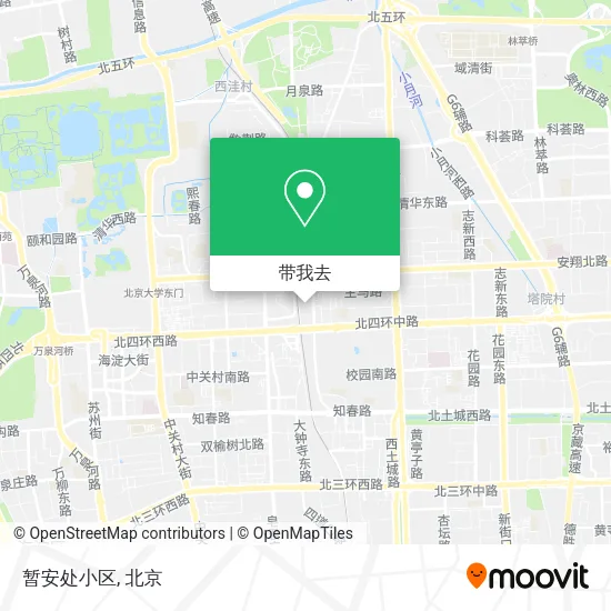 暂安处小区地图