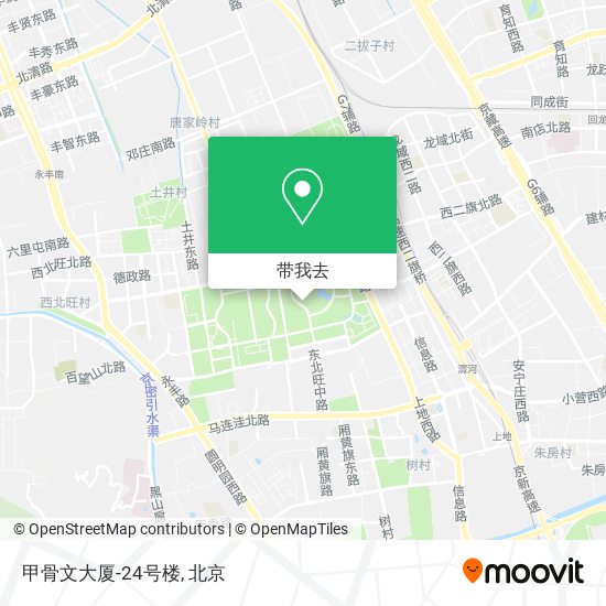 甲骨文大厦-24号楼地图