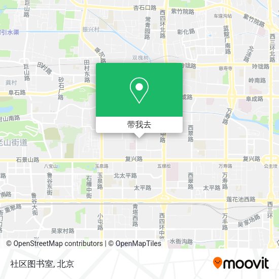 社区图书室地图